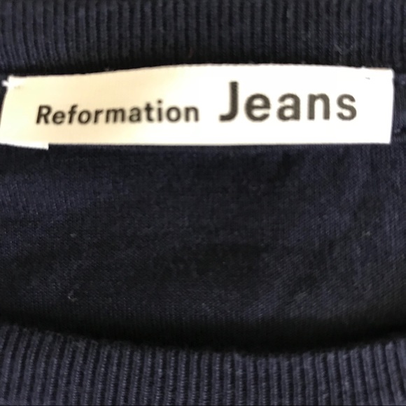Reformation ~ Blue Tee - Picture 5 of 5